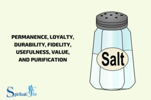 what does salt represent spiritually