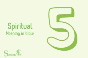 what does the number 5 mean spiritually in the bible