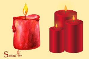 what does red candle represent spiritually