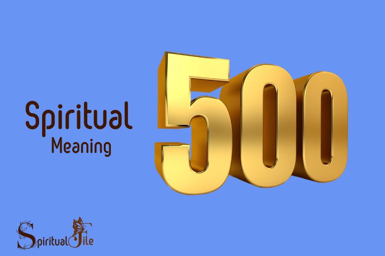 what does the number 500 mean spiritually 01