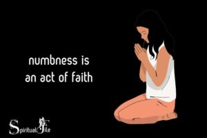 what is spiritual numbness