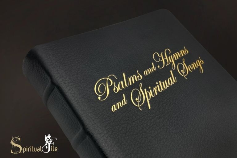 Examples of Psalms Hymns and Spiritual Songs