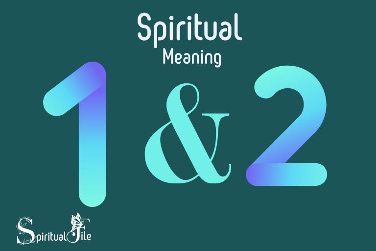 what does the number 1 and 2 mean spiritually