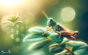 What Does a Grasshopper Symbolize Spiritually