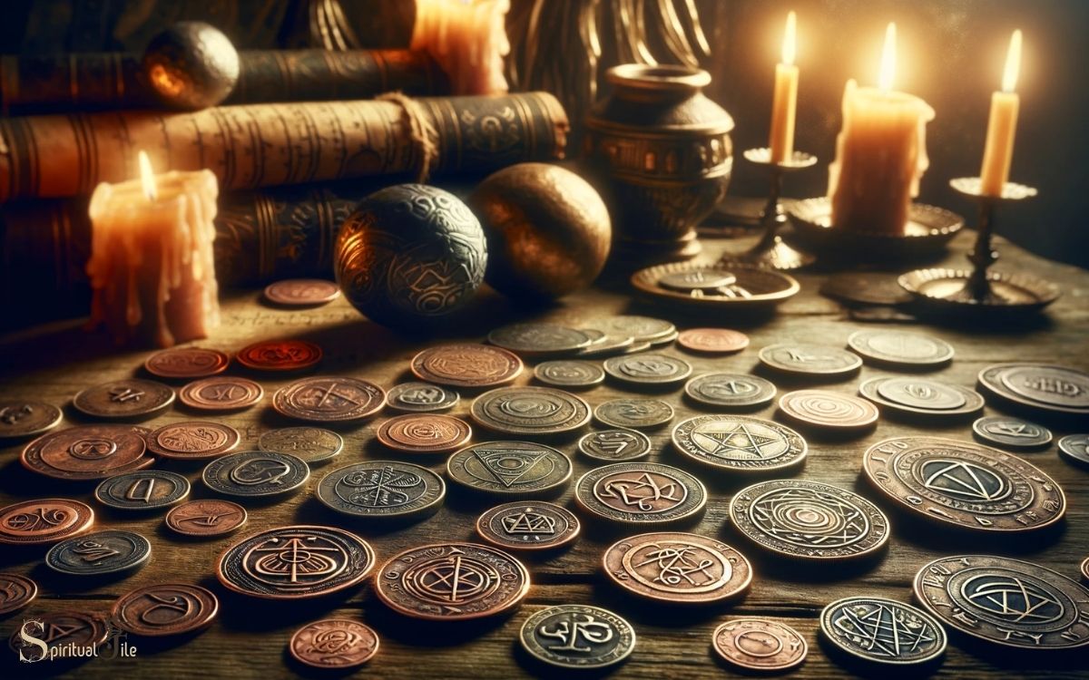 what do coins symbolize spiritually