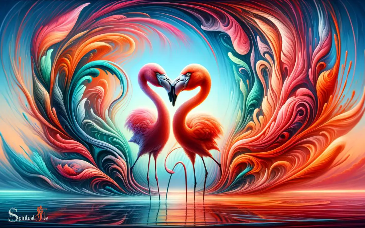 Flamingos as Messengers of Emotion