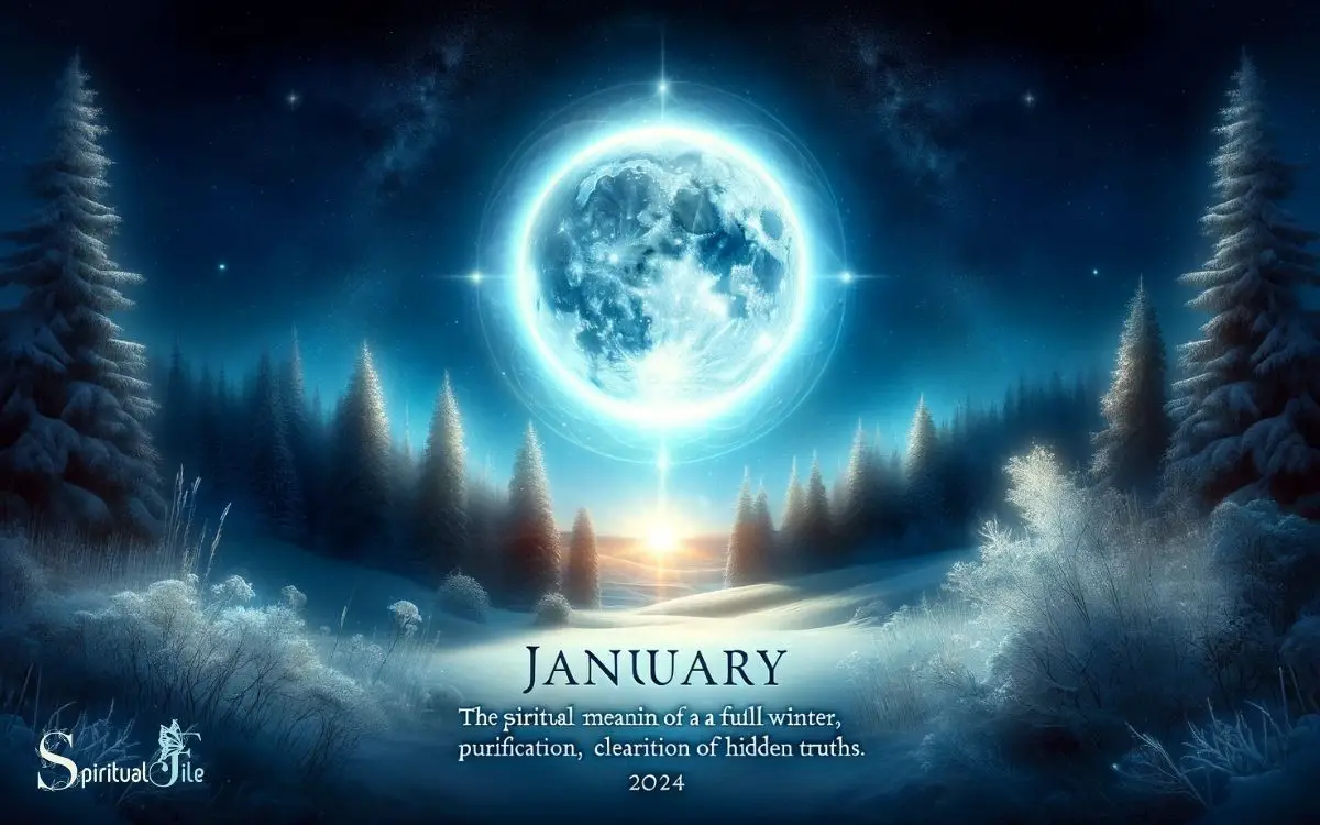 Full Moon January 2024 Spiritual Meaning Reflection!