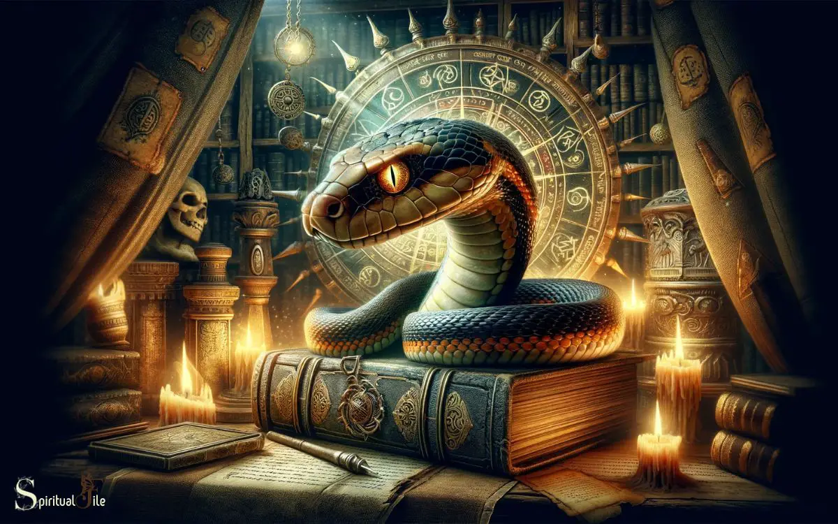 Snakes as Guardians of Wisdom