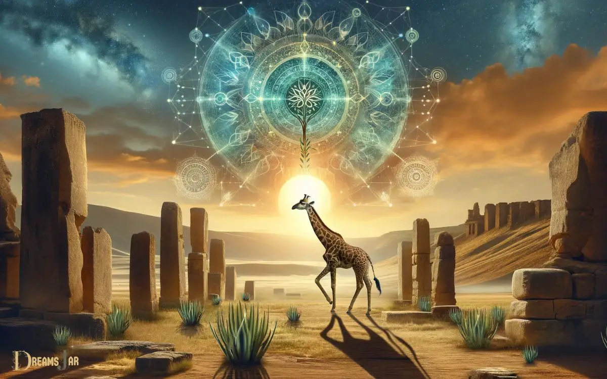 Spiritual Growth and Wisdom Represented by Giraffes