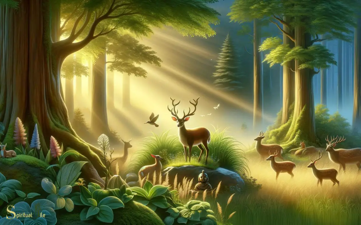 The Deer as a Symbol of Gentleness and Compassion