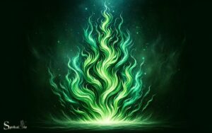 What Does Green Fire Symbolize Spiritually