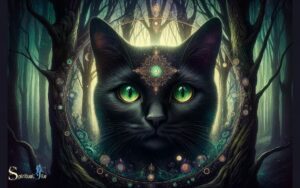 Black Cat with Green Eyes Spiritual Meaning