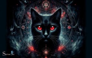 Black Cat with Red Eyes Spiritual Meaning