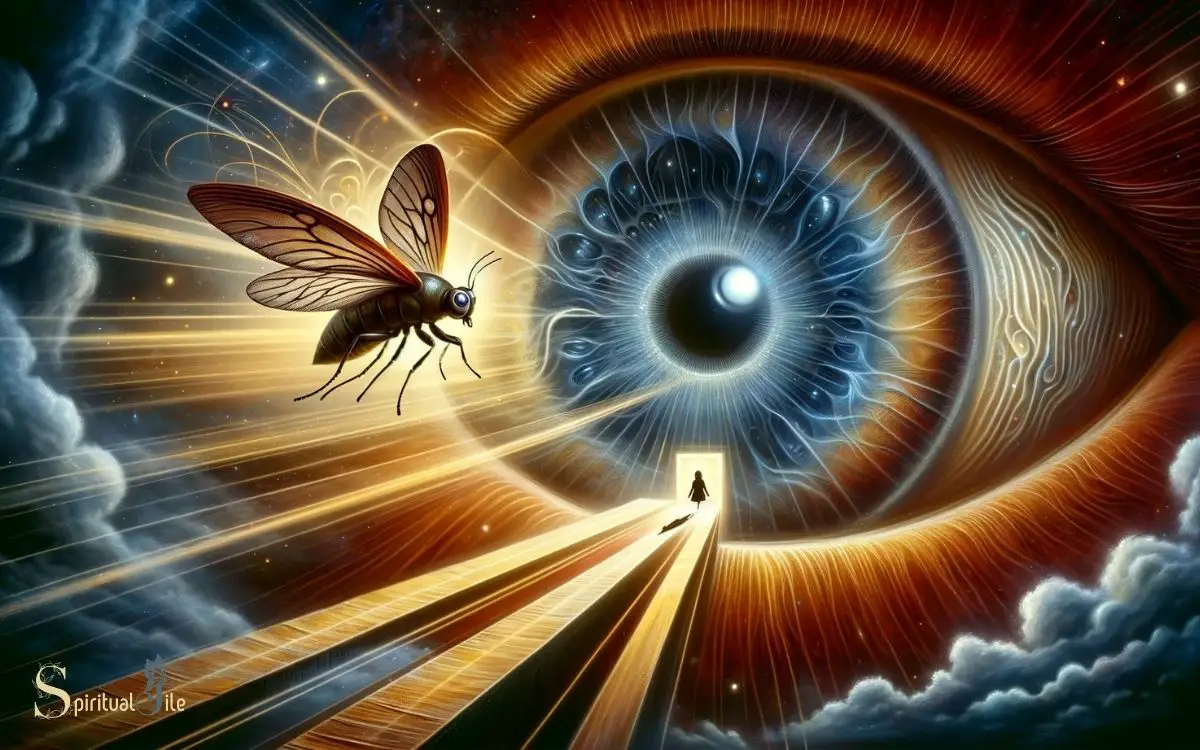 Bug Flying into Eye Spiritual Meaning