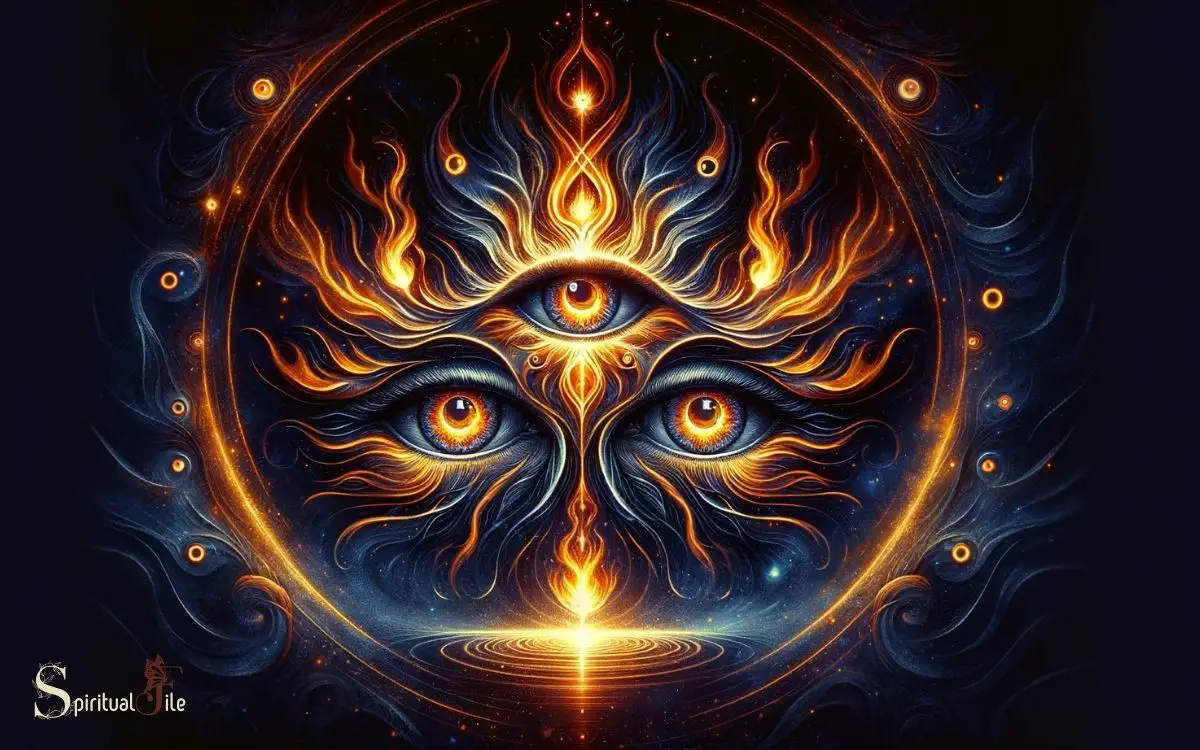 Fire in Eyes Spiritual Meaning