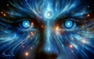 Glowing Blue Eyes Spiritual Meaning