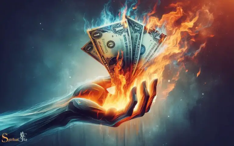 What Does Burning Money Symbolize Spiritually