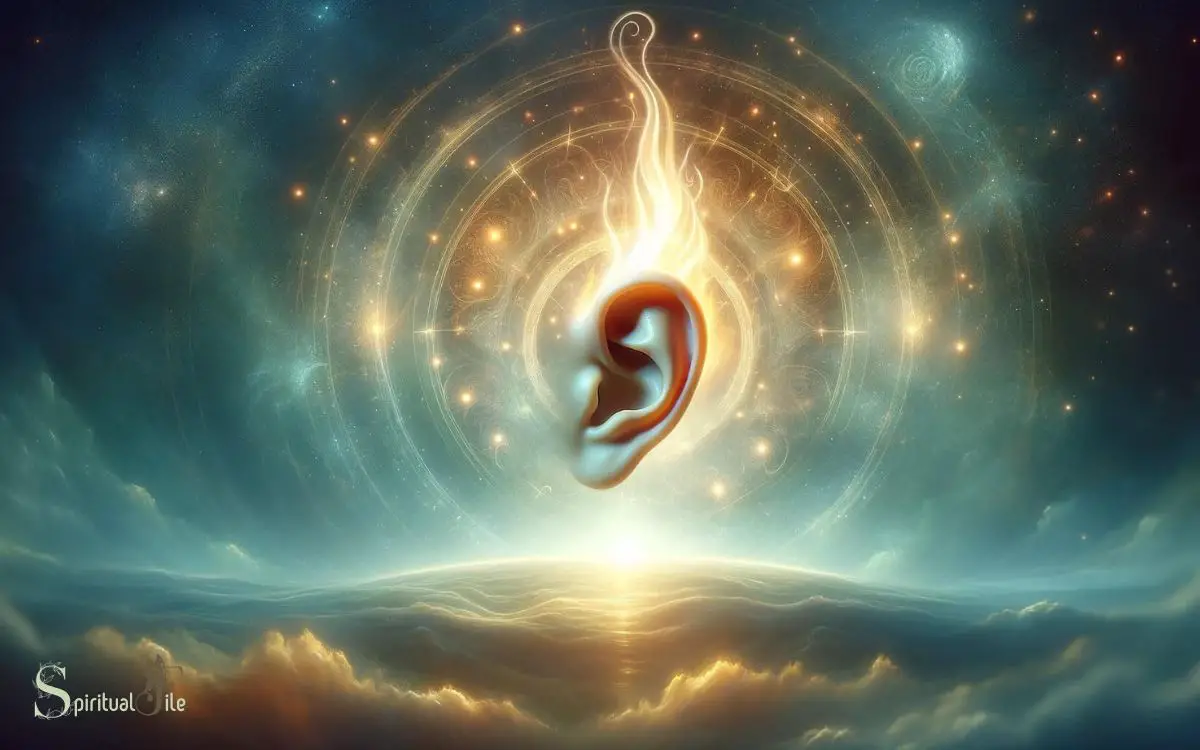 Right Ear Burning Spiritual Meaning