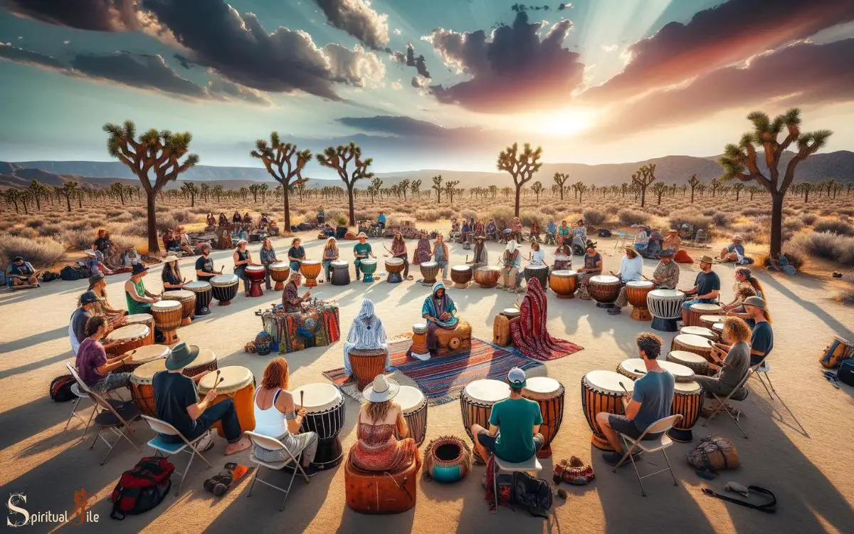 Shamanic Drum Circle at Spirit Wind Joshua Tree