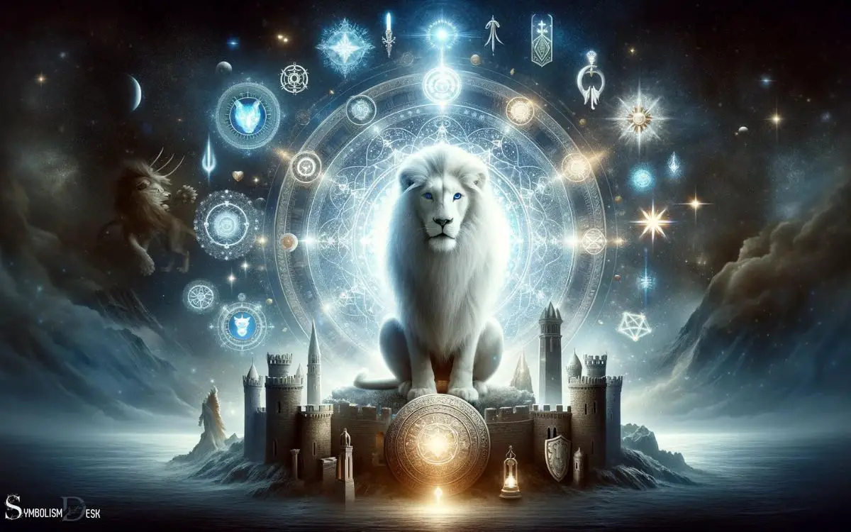 White Lion as a Spiritual Guardian