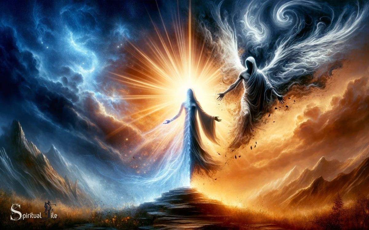 Spiritual Battle Between Good and Evil