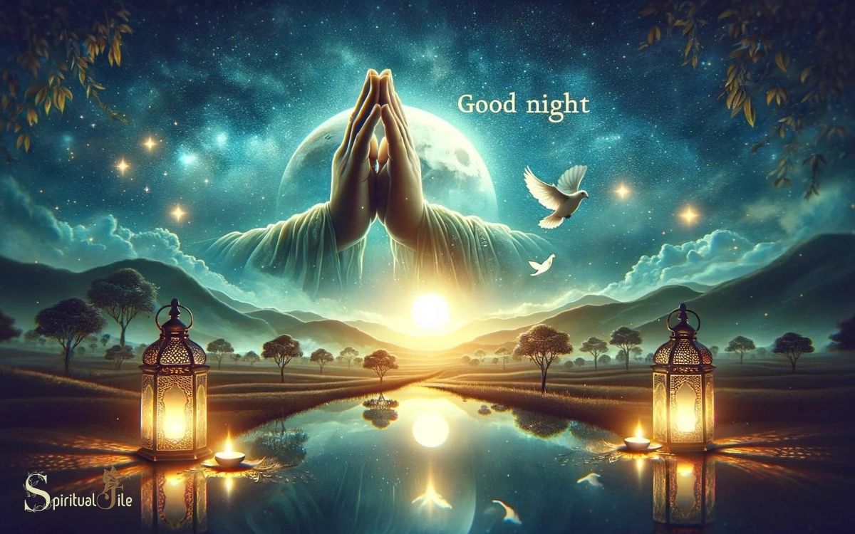 Spiritual Thankful Good Night Blessings