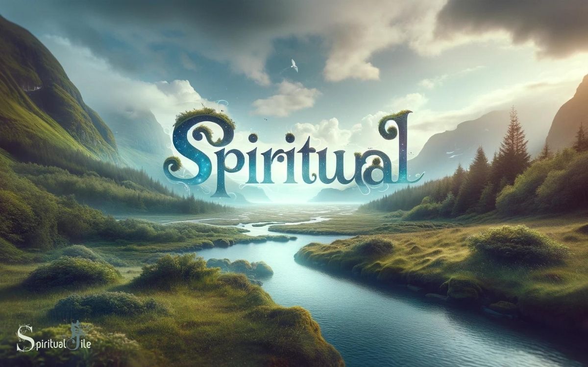 Use Spiritual in a Sentence