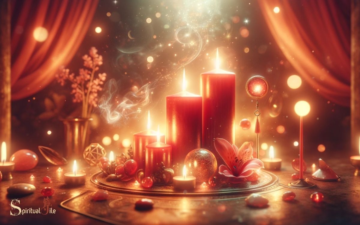 What Are Red Candles Used for Spiritually